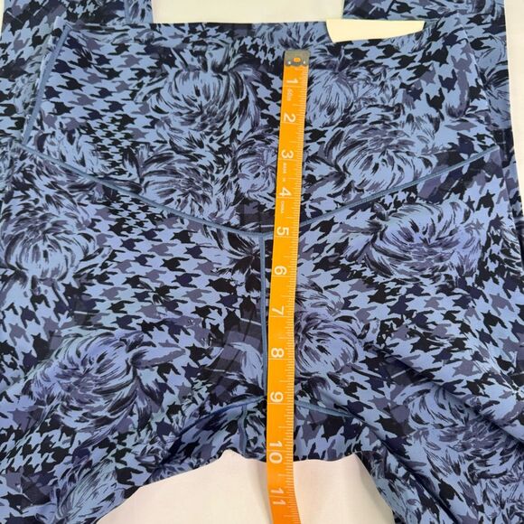 NWT OFFLINE Aerie Blue Houndstooth Size S Real Me Xtra Hold Up 7/8 Legging Gym - Picture 6 of 10